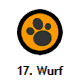 17. Wurf